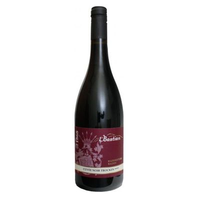 Weingut L. Bastian Cuvée Noir * * ** Rotwein trocken 0,75 Liter - 13,5 % vol