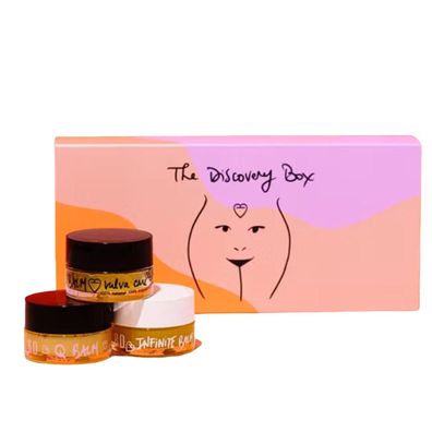 BAÛBO The Discovery Box Vulva & Körpercreme – 3 x 15 ml, 100 % natürliche Pflege