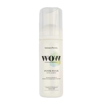 IntimacySecrets WOW Phenomenal Intim Foam Intimpflege Schaum mit Jasmin 150 ml