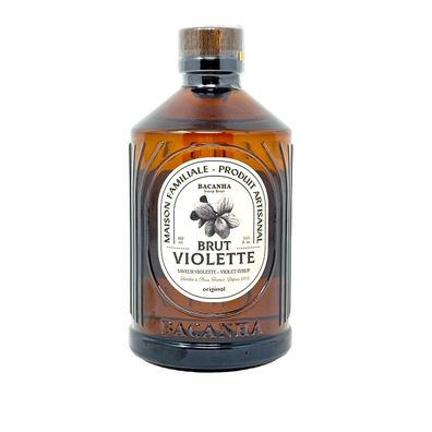 Bacanha Sirop Brut de Violette 400ml – Veilchen-Sirup aus Frankreich