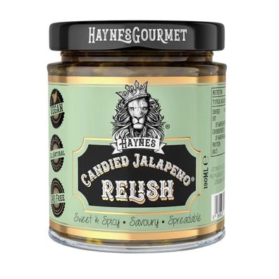 Haynes Gourmet Candied Jalapeno Relish – Süß & Scharf für einzigartige Fusion