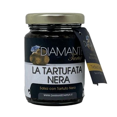 Diamante Tartufi Salsa di Tartufo Nero – Luxuriöse Trüffelsauce 130g