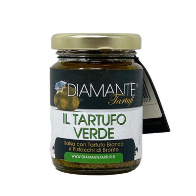 Diamante Tartufi il Tartufo Verde – Pistazien Pesto mit weißem Trüffel, 130g