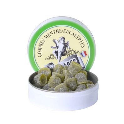 Saint-Ange Minze/Eukalyptus-Pastillen – Handgefertigte Pastillen aus Frankreich, 50g