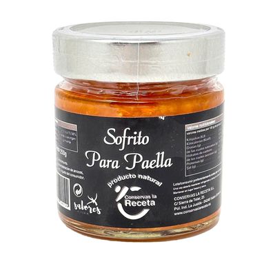 Conservas La Receta: Authentisches Sofrito für Paella – 250g purer Genuss aus Spanien