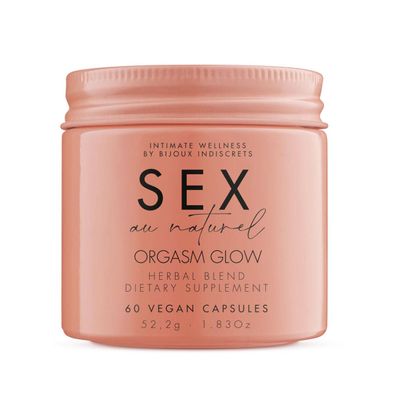 ORGASM GLOW Libido - Stimmungs- und Erregungsergänzung - Sex au Naturel 60 Tabletten