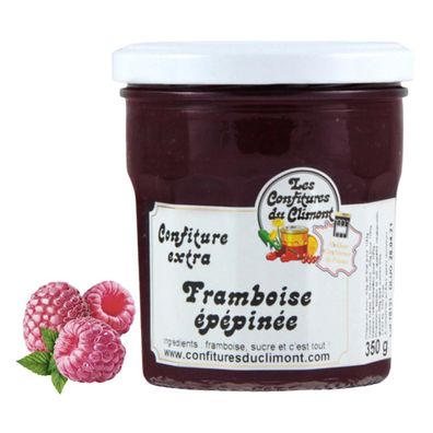 Les Confitures du Climont Himbeeren Konfitüre Extra Handwerklich 350g