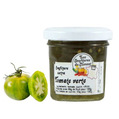 Les Confitures du Climont Grüne Tomaten Konfitüre Extra 50g – Exquisite Marmelade