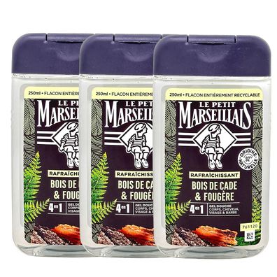 Le Petit Marseillais Duschgel Wacholder & Farn 250 ml – Frische aus der Natur