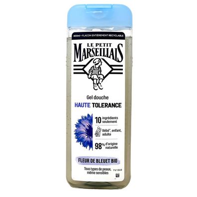 Le Petit Marseillais Bio Duschgel mit Kornblumenblüte Hohe Verträglichkeit 400 ml