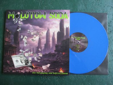 Molotow Soda - Der Untergang des Kapitalismus Vinyl LP blaues Vinyl