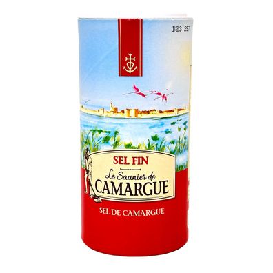 Le Saunier de Camargue Sel Fin: Feines Meersalz aus der Camargue 250 Gramm