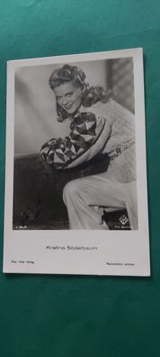 Kristina Söderbaum , Fernsehen , Autogrammkarte , Kino