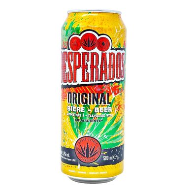 Desperados Original: Biermix mit Tequila, 0,5l Dose - Perfekter Party-Drink!