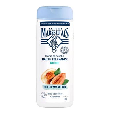 Le Petit Marseillais Bio Duschgel Mandelöl 400 ml – Hohe Hautverträglichkeit