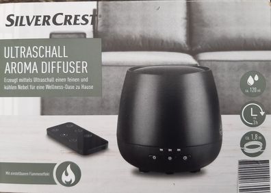 Silvercrest Diffuser Ultraschall Aroma Flammeneffekt