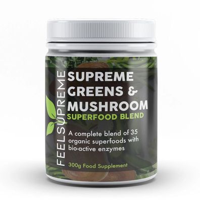 Feel Supreme Supreme Greens & Pilze - Ballaststoffreiche Pilzmischung, 300g