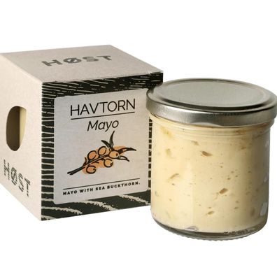 HØST Havtorn Mayo - Sanddorn Mayonnaise mit Hafermilch & Sonnenblumenöl