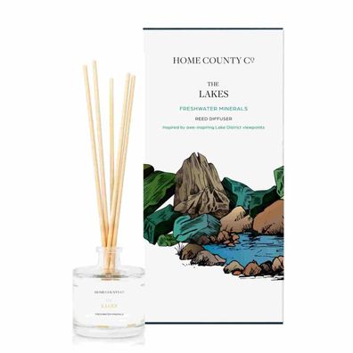 Home County Candle Luxus Raumduft-Diffusor Raumduft verschiedene Duftnoten 100ml