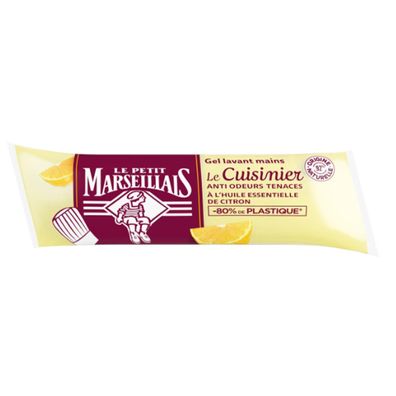 Le Petit Marseillais - Flüssigseife du Cuisinier Zitrone Nachfüllpack - Frische Küche