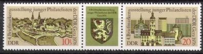 DDR Nr.2153/54 ZD * * Briefmarkenausstellung 1976, postfrisch