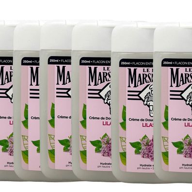 Le Petit Marseillais Duschgel Flieder 6x250ml–Sanfte Reinigung & Frische Frankreich