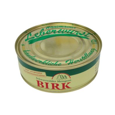 Schwarzwälder Metzgerei Birk Dosenwurst Hausmacher Leberwurst aus eigener Herstellung