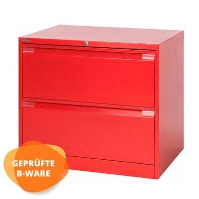 Bisley Premium Hängeregistraturschrank mit 2 Schubladen, zweibahnig