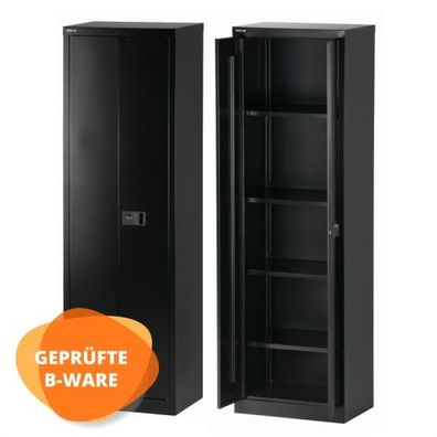 Bisley Universal Flügeltürenschrank für 5 OH • Aktenschrank 600 mm Breit