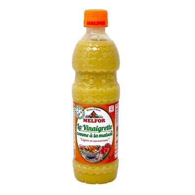 Melfor Vinaigrette 'Comme à la maison' – Traditionelle Salatsauce, 0,5 L