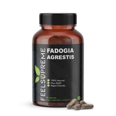 Feel Supreme Fadogia Agrestis: Natürlicher Energie-Booster, 90 Kapseln–Jetzt kaufen!