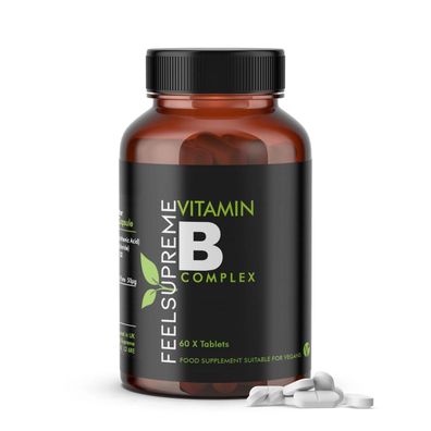 Feel Supreme Vitamin-B-Komplex–Optimale Unterstützung für Ihr Wohlbefinden