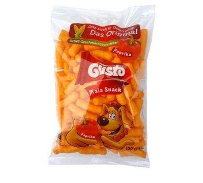 Maissnack Paprika Gusto Pufuleti 100g