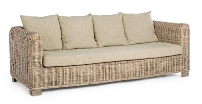 Sofa Fortaleza 210 x 90 x 83 cm Rattan