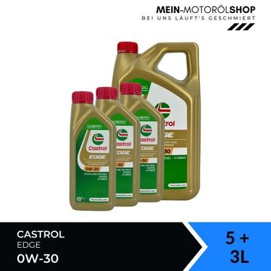 Castrol Edge 0W-30 5 + 3 Liter