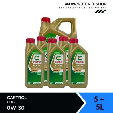 Castrol Edge 0W-30 5 + 5 Liter