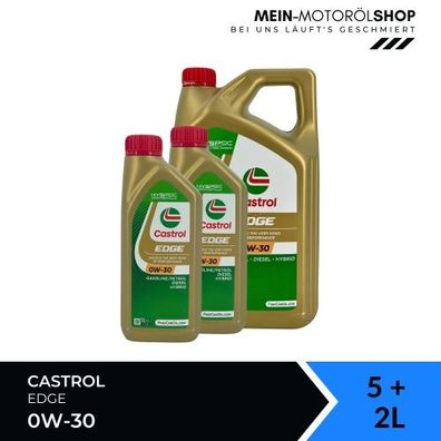 Castrol Edge 0W-30 5 + 2 Liter