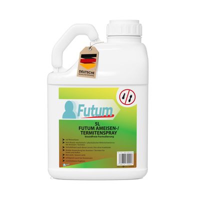 FUTUM 5L Ameisenspray / Termitenspray Ameisen bekämpfen abwehren Insektenspray