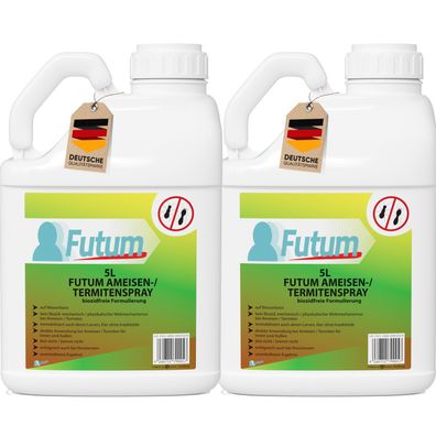 FUTUM 2x5L Ameisenspray / Termitenspray Ameisen bekämpfen abwehren