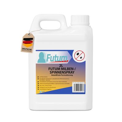 FUTUM 2L Milbenspray / Spinnenspray Milbenmittel Ant-Spinnen-Mittel Spinnen Abwehr Mi