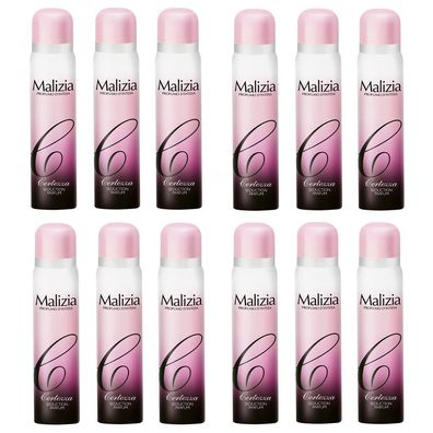 Malizia DONNA Body Spray deodorant - Certezza 12x 100ml