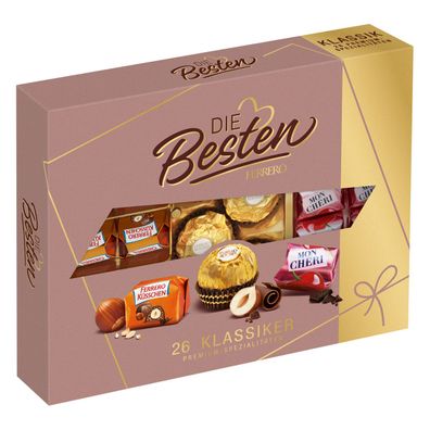 Die Besten von Ferrero Classic Geschenkverpackung 3 Spezialtäten 269g