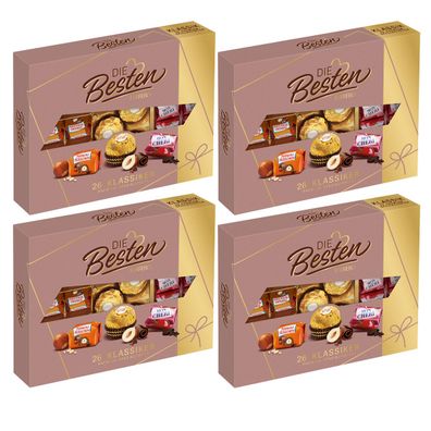 Die Besten von Ferrero Classic Geschenkverpackung 269g 4er Pack