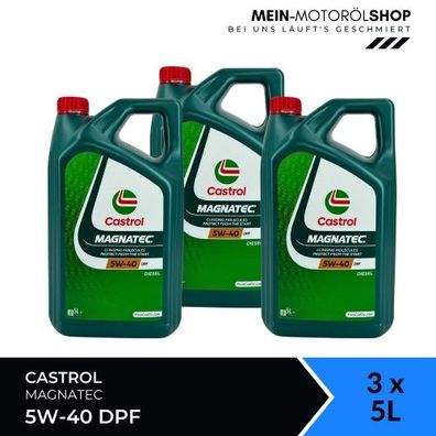 Castrol Magnatec 5W-40 DPF 3x5 Liter