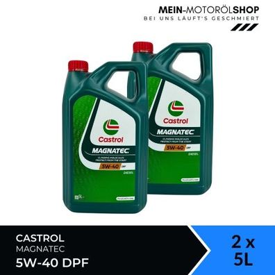 Castrol Magnatec 5W-40 DPF 2x5 Liter