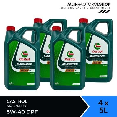 Castrol Magnatec 5W-40 DPF 4x5 Liter