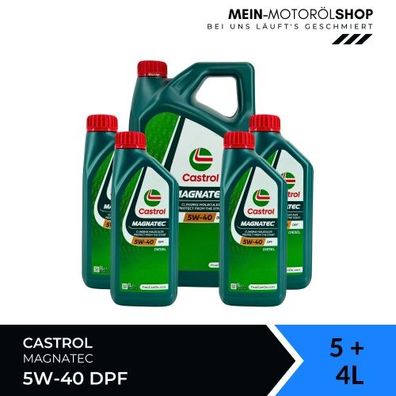 Castrol Magnatec 5W-40 DPF 5 + 4 Liter