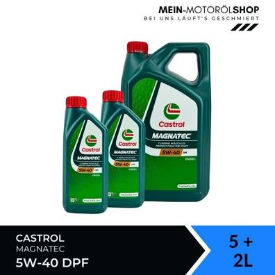 Castrol Magnatec 5W-40 DPF 5 + 2 Liter