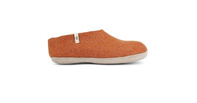 egos copenhagen Filz Hausschuh shoe classic aus Schafwolle Clay