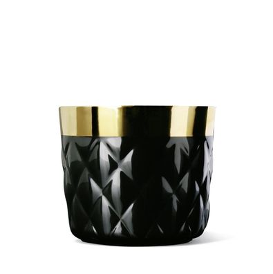 Fürstenberg Becher o. H. 1785/1 6048 SIP OF GOLD NOIR Cushion